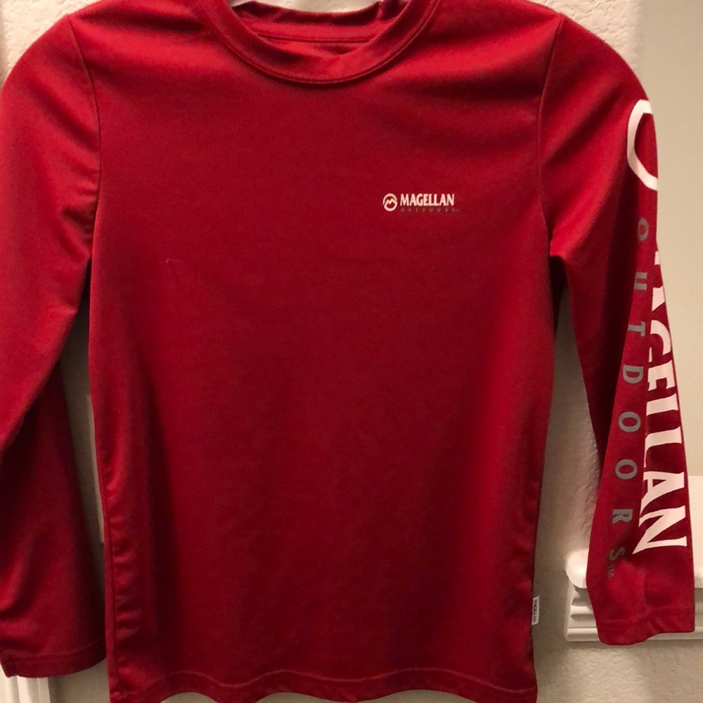 Boys long sleeve Magellan shirt.